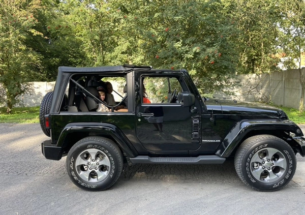 Jeep Wrangler cena 117500 przebieg: 132000, rok produkcji 2016 z Kalisz Pomorski małe 379